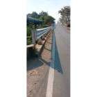 Mild Steel Galvanised Three Beam Metal Crash Barrier For Road Safety Galvanized Finish